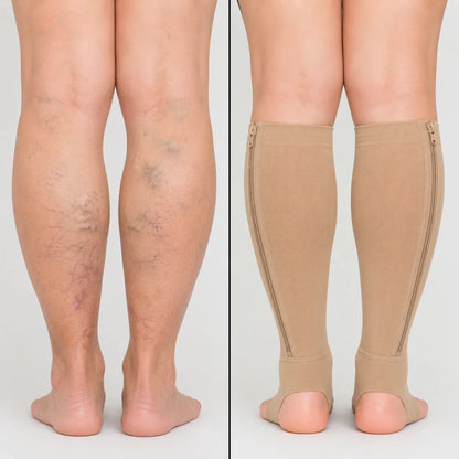CalceTerapia™ | Fisioterapia portátil de Grado Médico que elimina la fatiga y la hinchazón de tus piernas paso a paso.