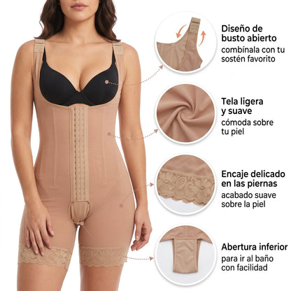 Faja Moldeadora Cintura Soñada Efecto Reloj De Arena Invisible