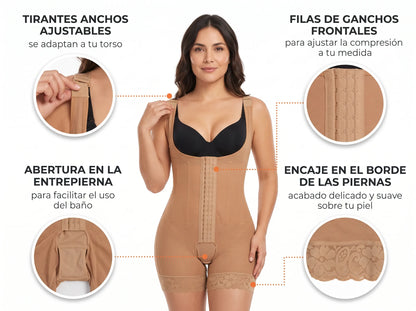 Faja Moldeadora Cintura Soñada Efecto Reloj De Arena Invisible