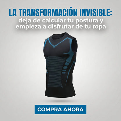 Camiseta Reductora — «Firmeza abdominal real, sin la sensación de estar encerrado dentro de una faja.»