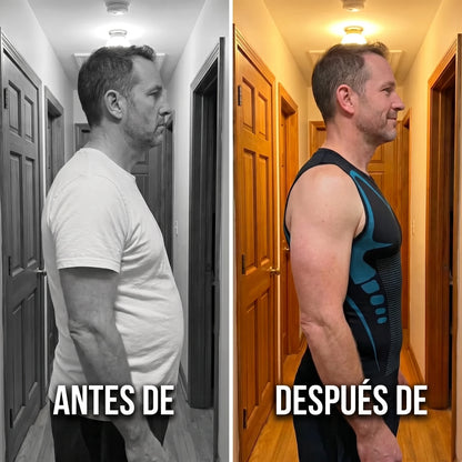 Camiseta Reductora — «Firmeza abdominal real, sin la sensación de estar encerrado dentro de una faja.»