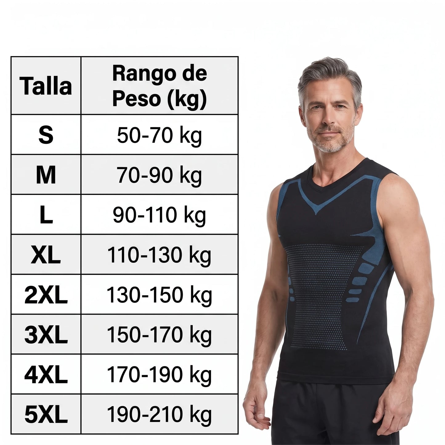 Camiseta Reductora — «Firmeza abdominal real, sin la sensación de estar encerrado dentro de una faja.»
